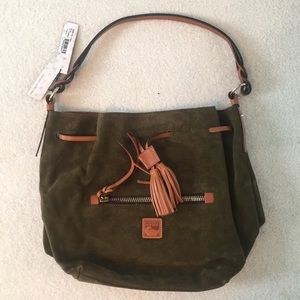 Dooney & Bourke Logan Leather Drawstring Bag